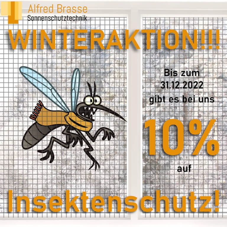 Insektenschutz Winteraktion